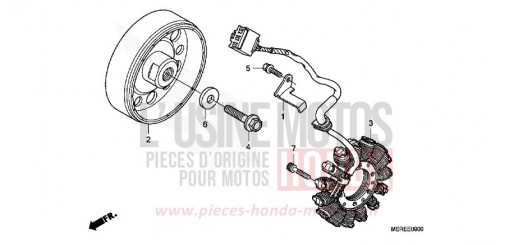 GENERATRICE CBF600S9 de 2009